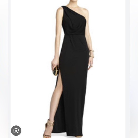 New - Snejana One Shoulder Evening Gown - Picture 1 of 8